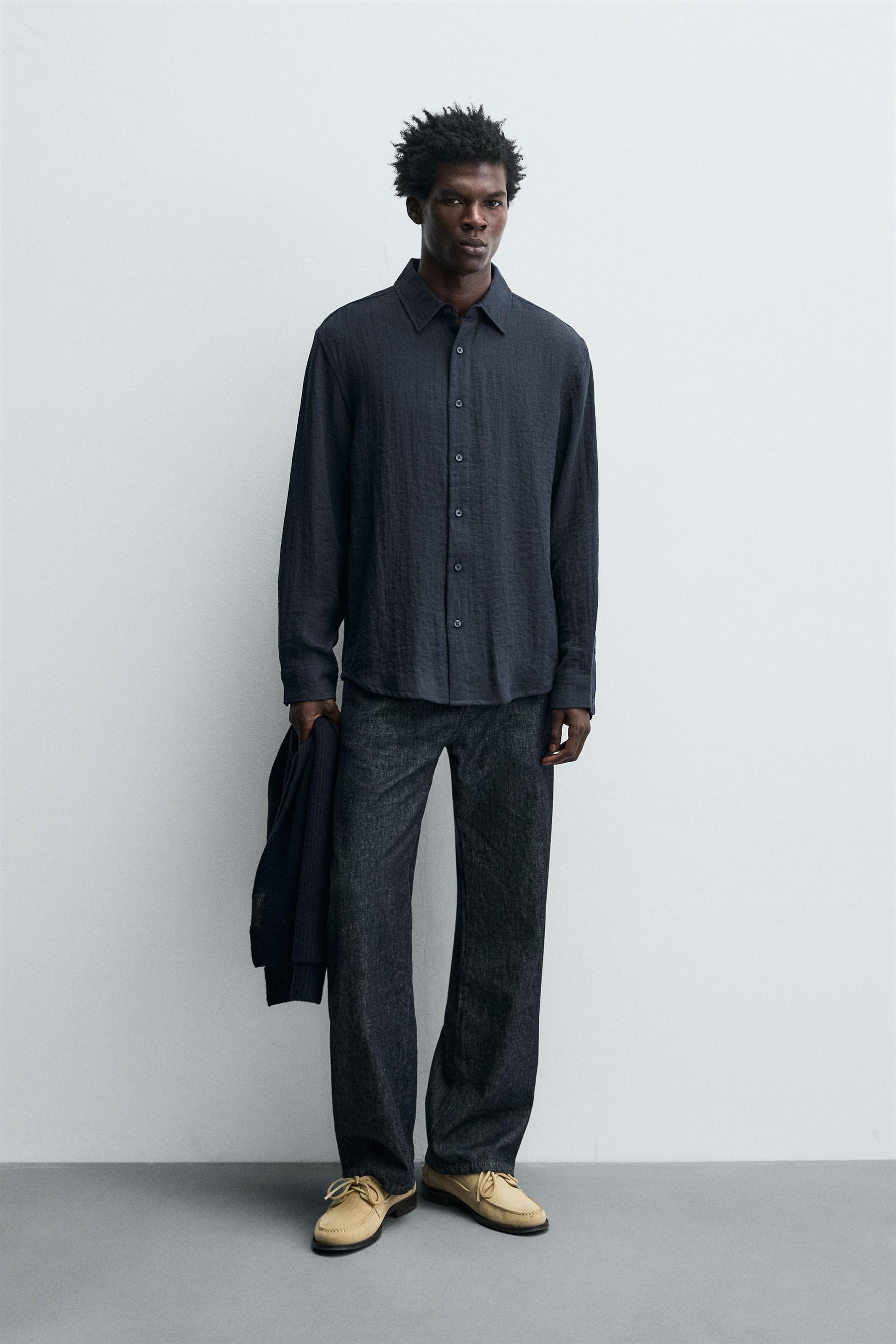 FLOWING RELAXED FIT SHIRT - Image 1