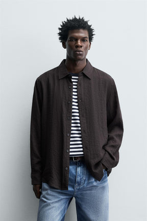 FLOWING RELAXED FIT SHIRT - Image 2