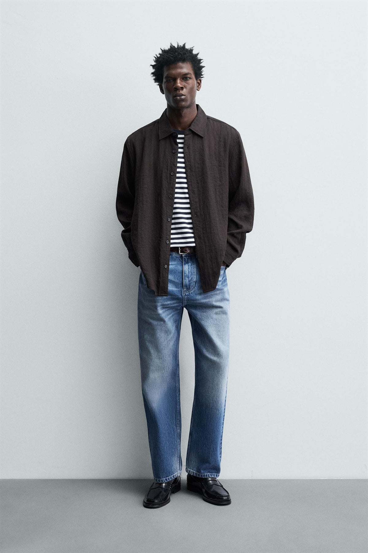 FLOWING RELAXED FIT SHIRT - Image 1