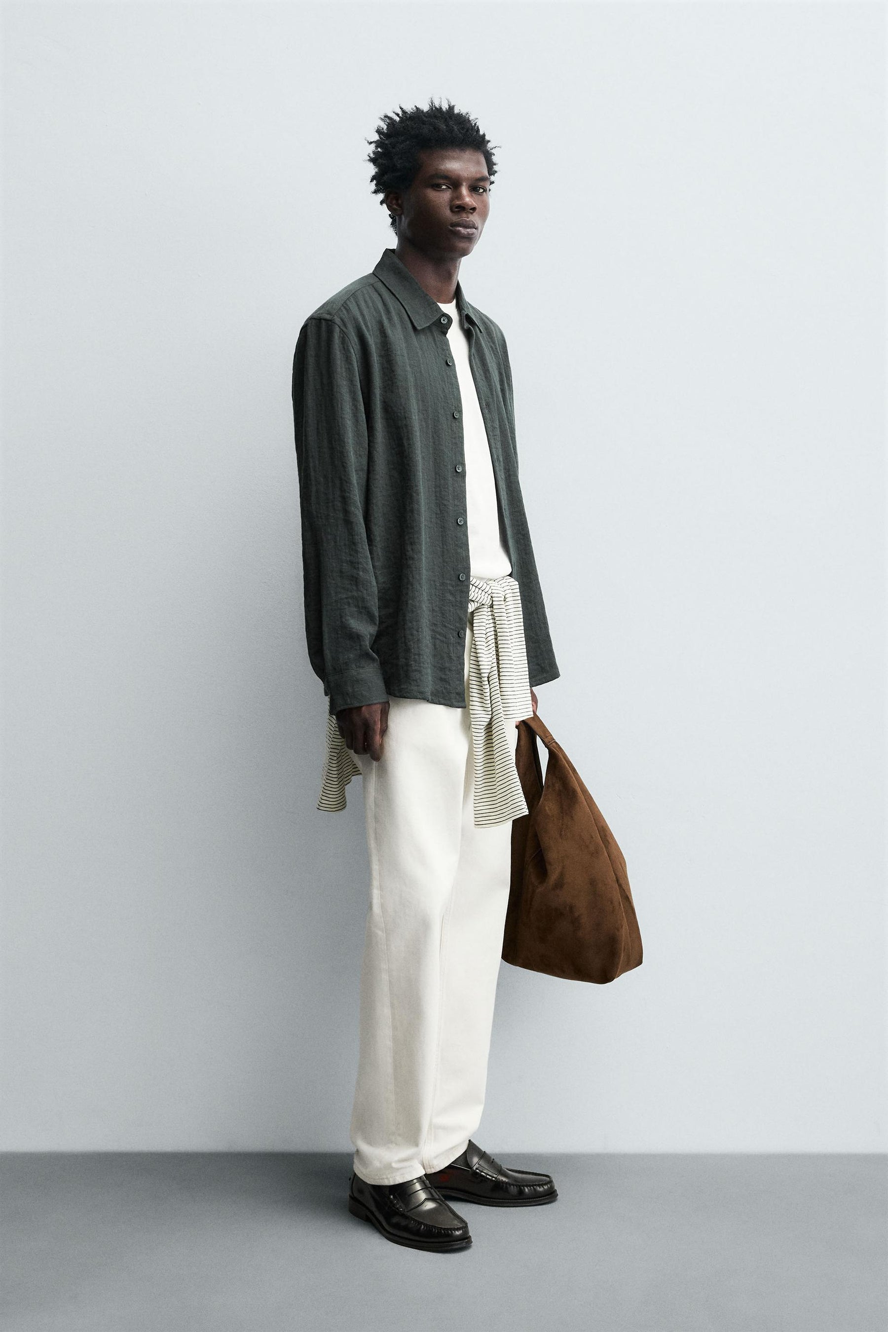 FLOWING RELAXED FIT SHIRT - Image 4