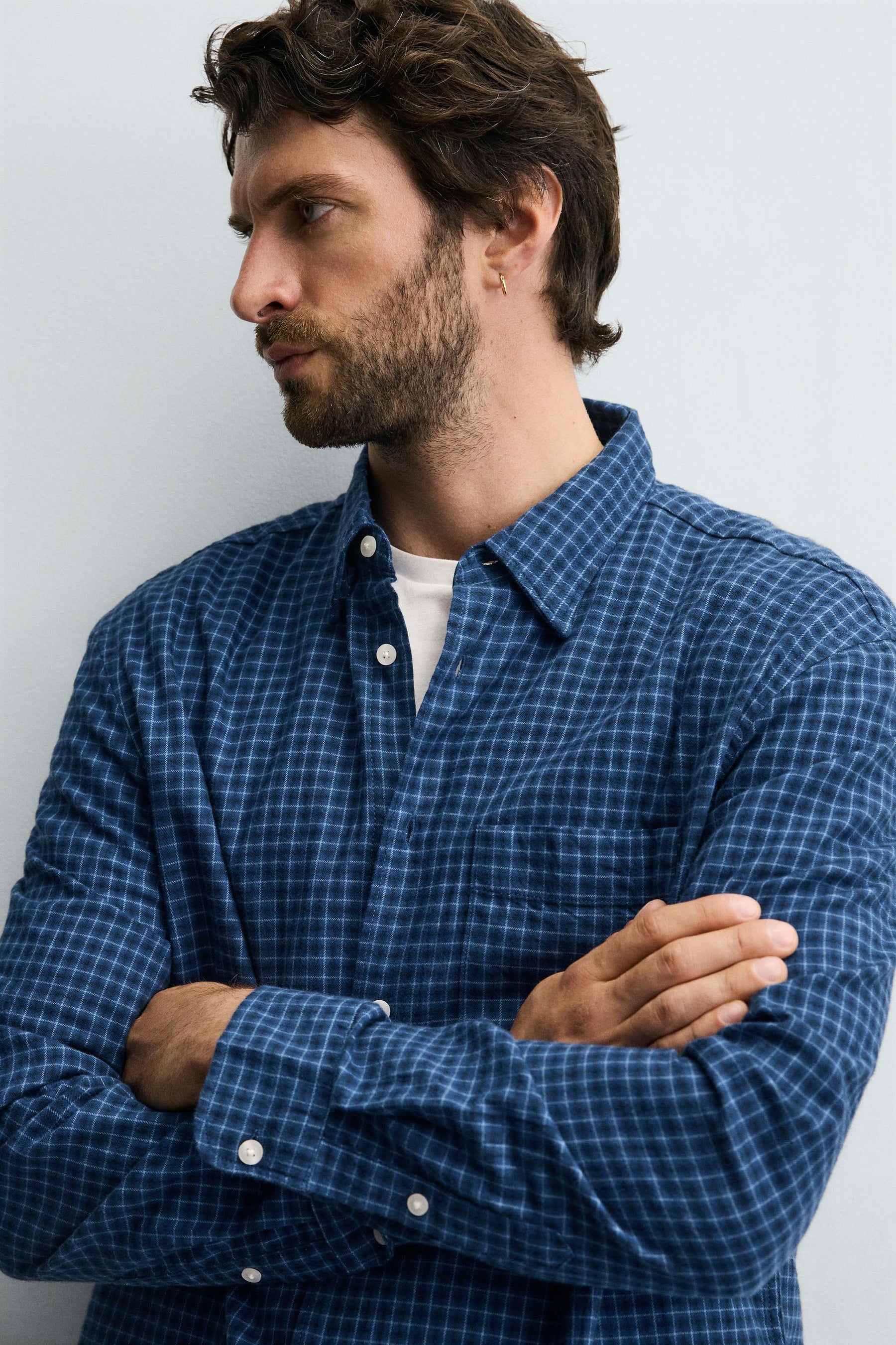 CHECKED FLANNEL SHIRT - Image 5