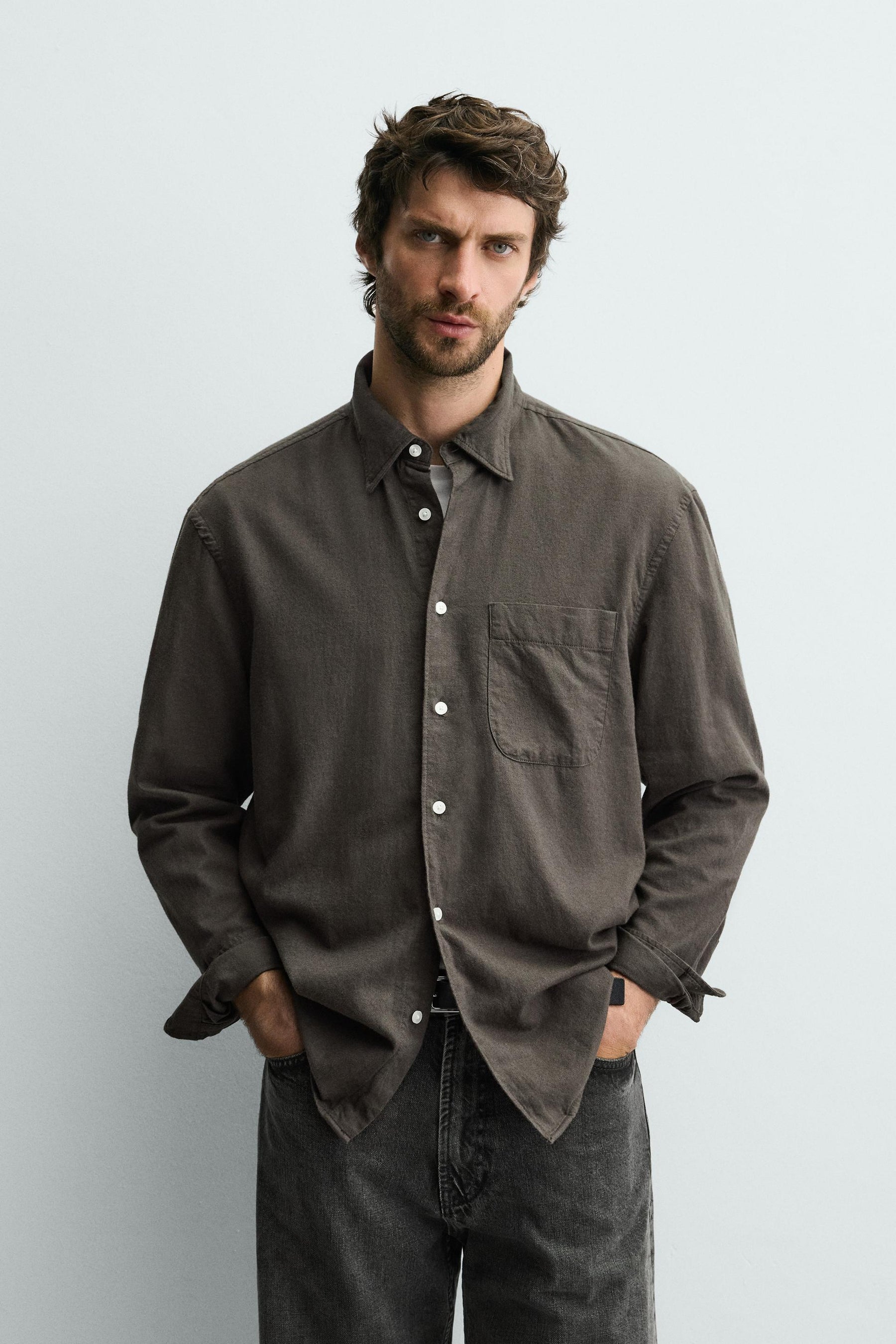 FLANNEL-FINISH SHIRT - Image 2