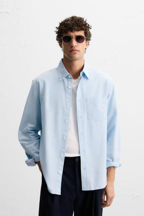 TEXTURED OXFORD SHIRT - Image 2