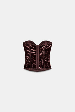 Velvet Corset Dress