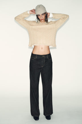 Cable-Knit Jumper