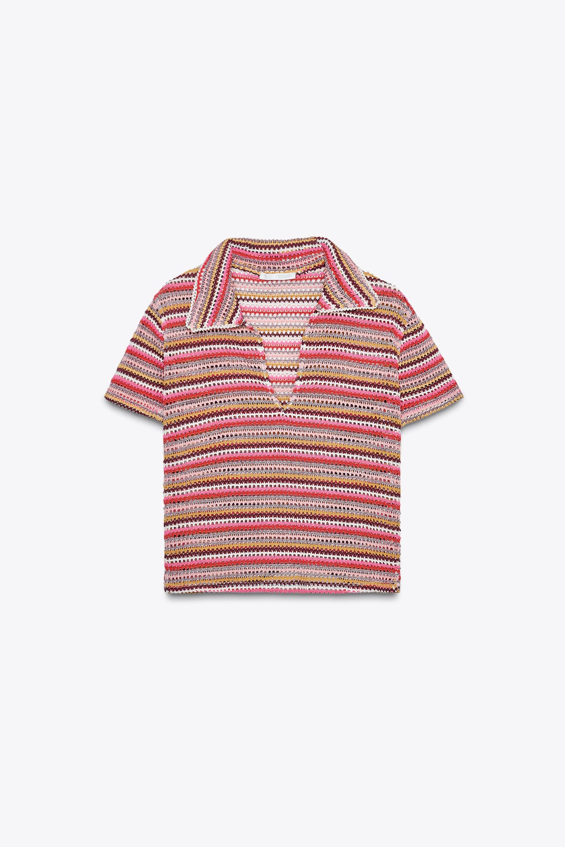 Crochet Polo Jumper