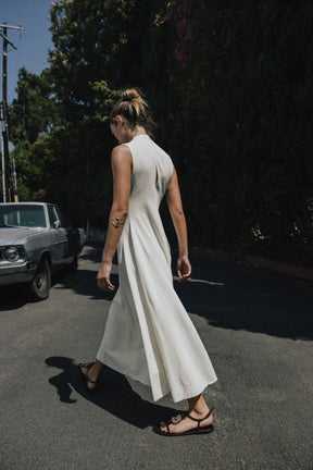 Textured Long Dress