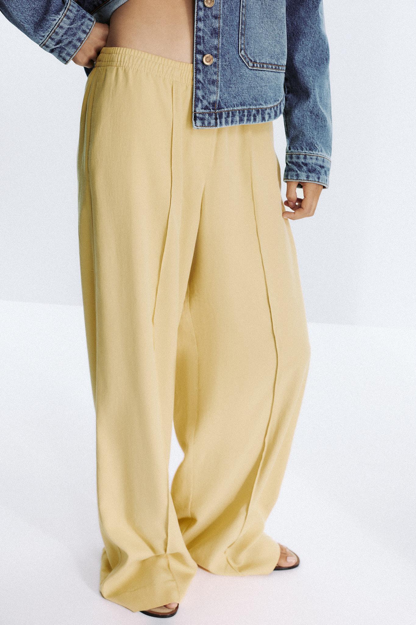 Wide-leg trousers