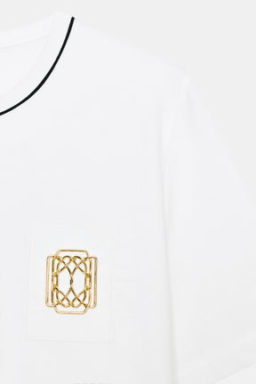 Brooch Detail T-Shirt