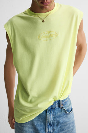 TANK TOP WITH RAISED PRINT - Image 5