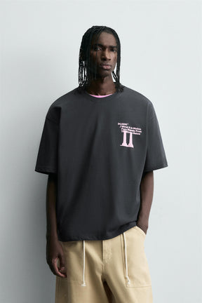 RUBBERISED PRINT T-SHIRT - Image 2