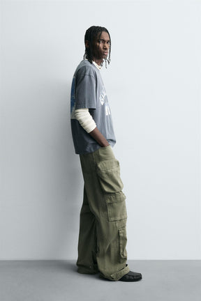 WASHED PRINT T-SHIRT - Image 3