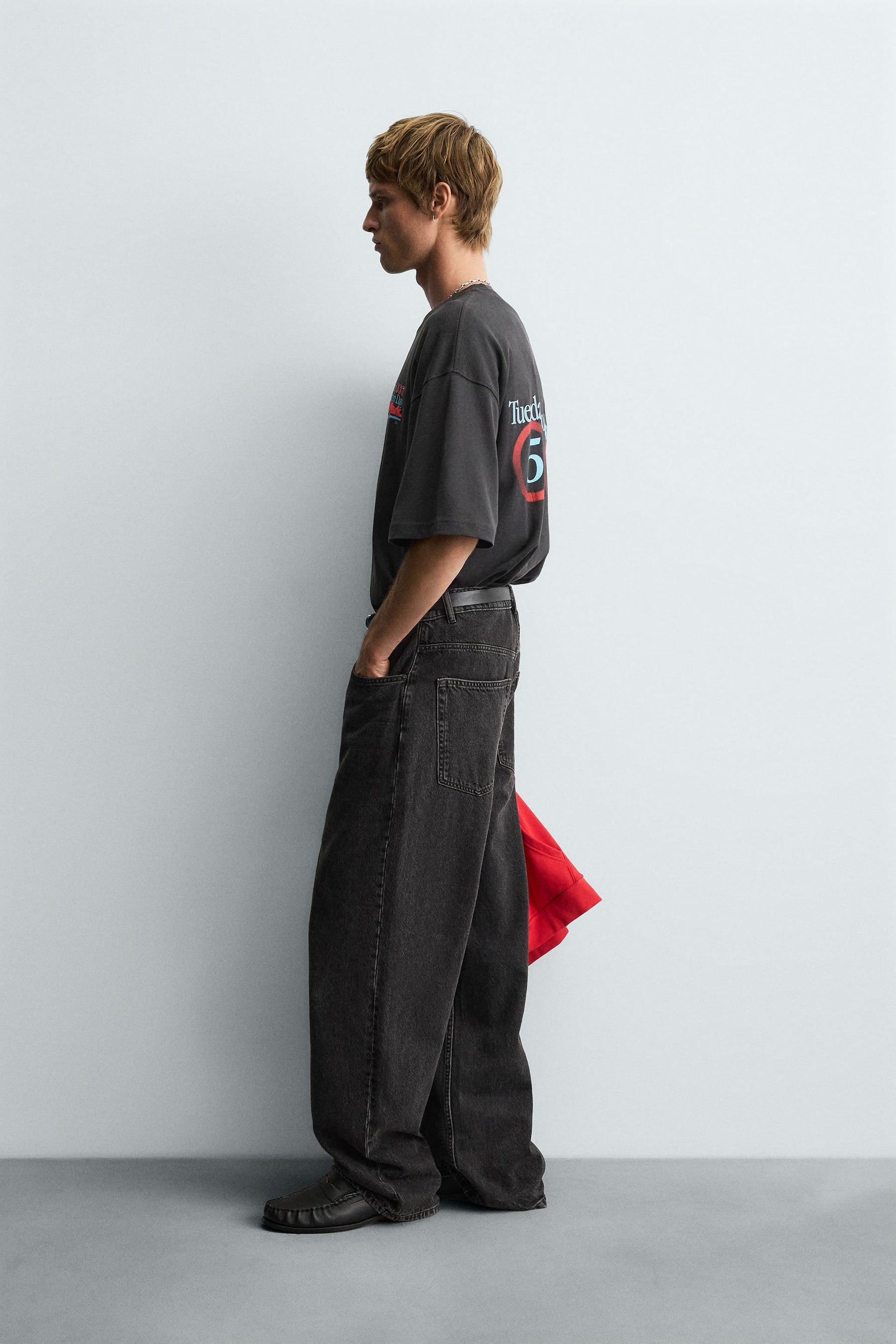 FADED NUMBER T-SHIRT - Image 4