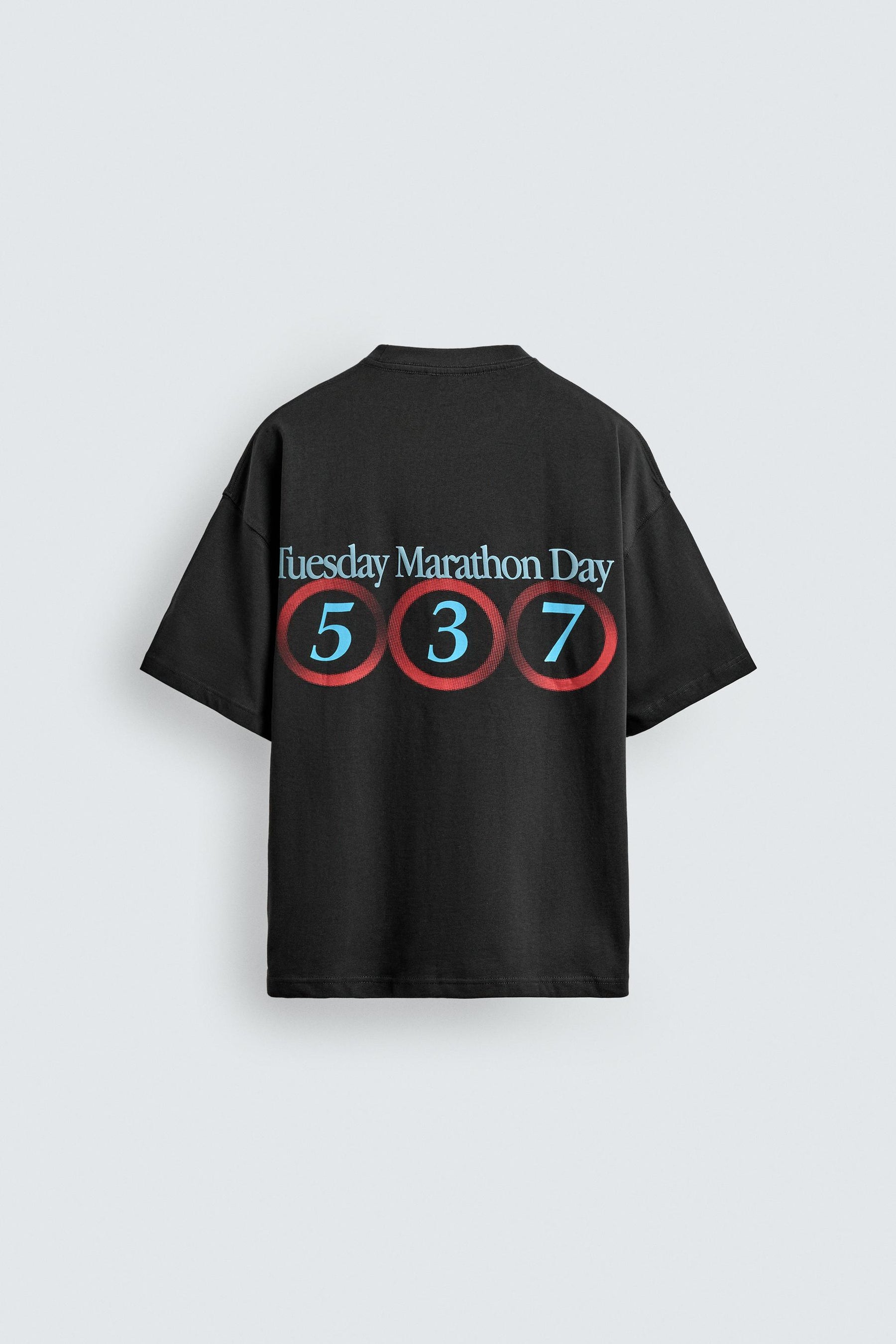 FADED NUMBER T-SHIRT - Image 7