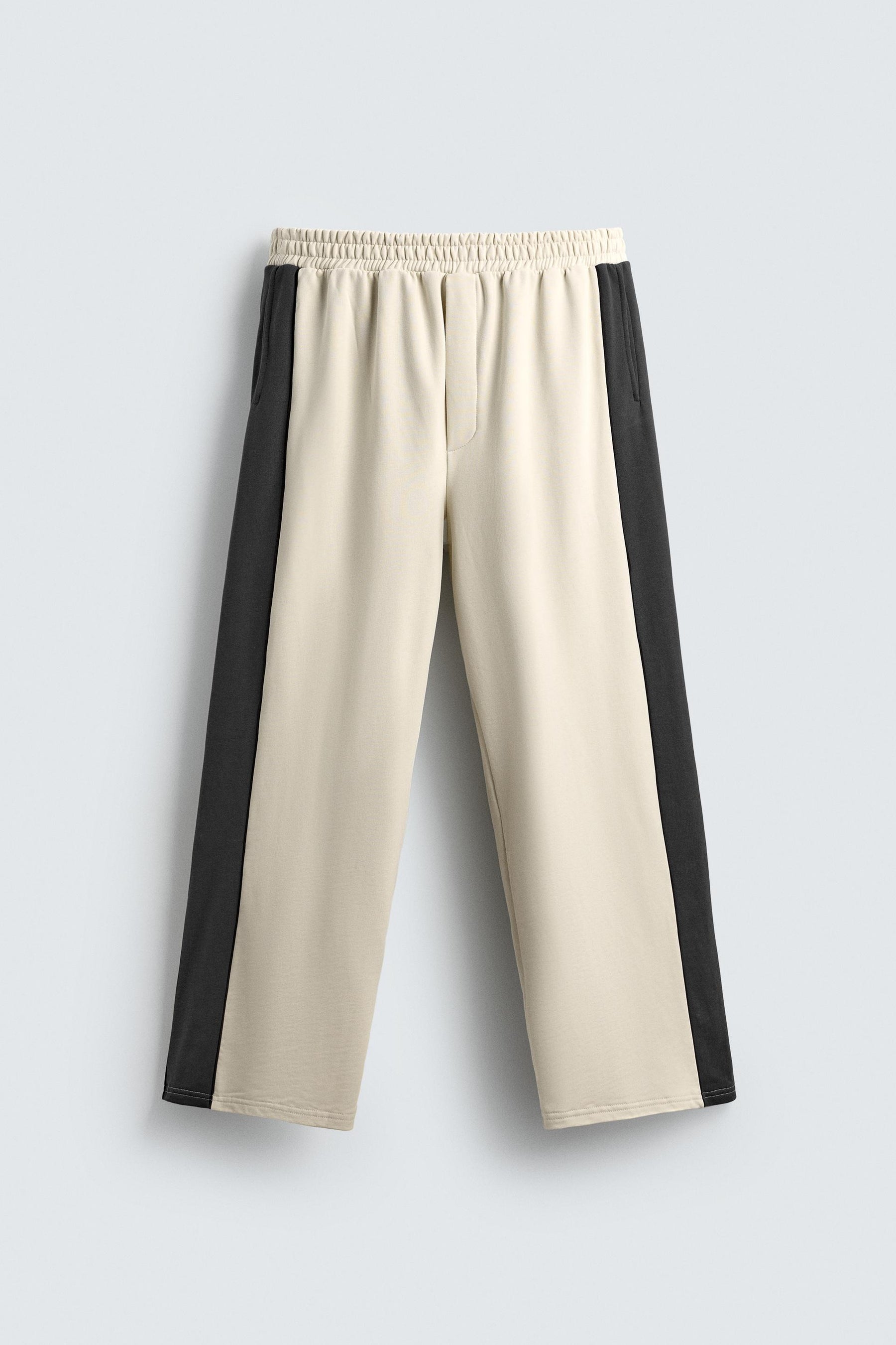 WIDE-LEG JOGGER TROUSERS WITH SIDE TAPING - Image 7