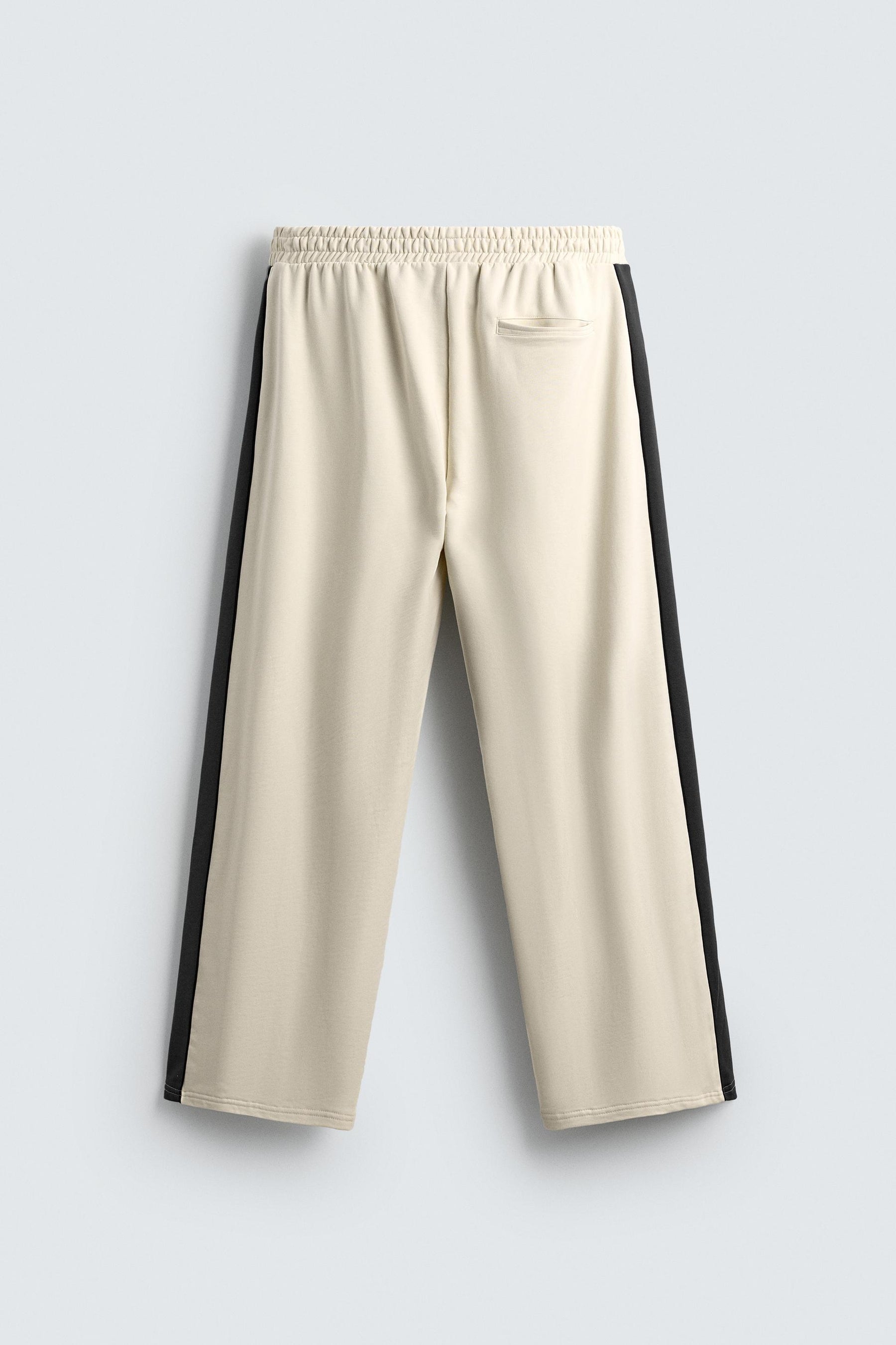 WIDE-LEG JOGGER TROUSERS WITH SIDE TAPING - Image 8