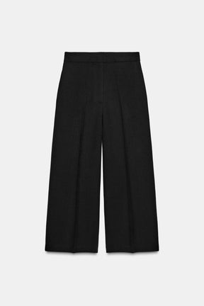 High-Waist Culotte Trousers