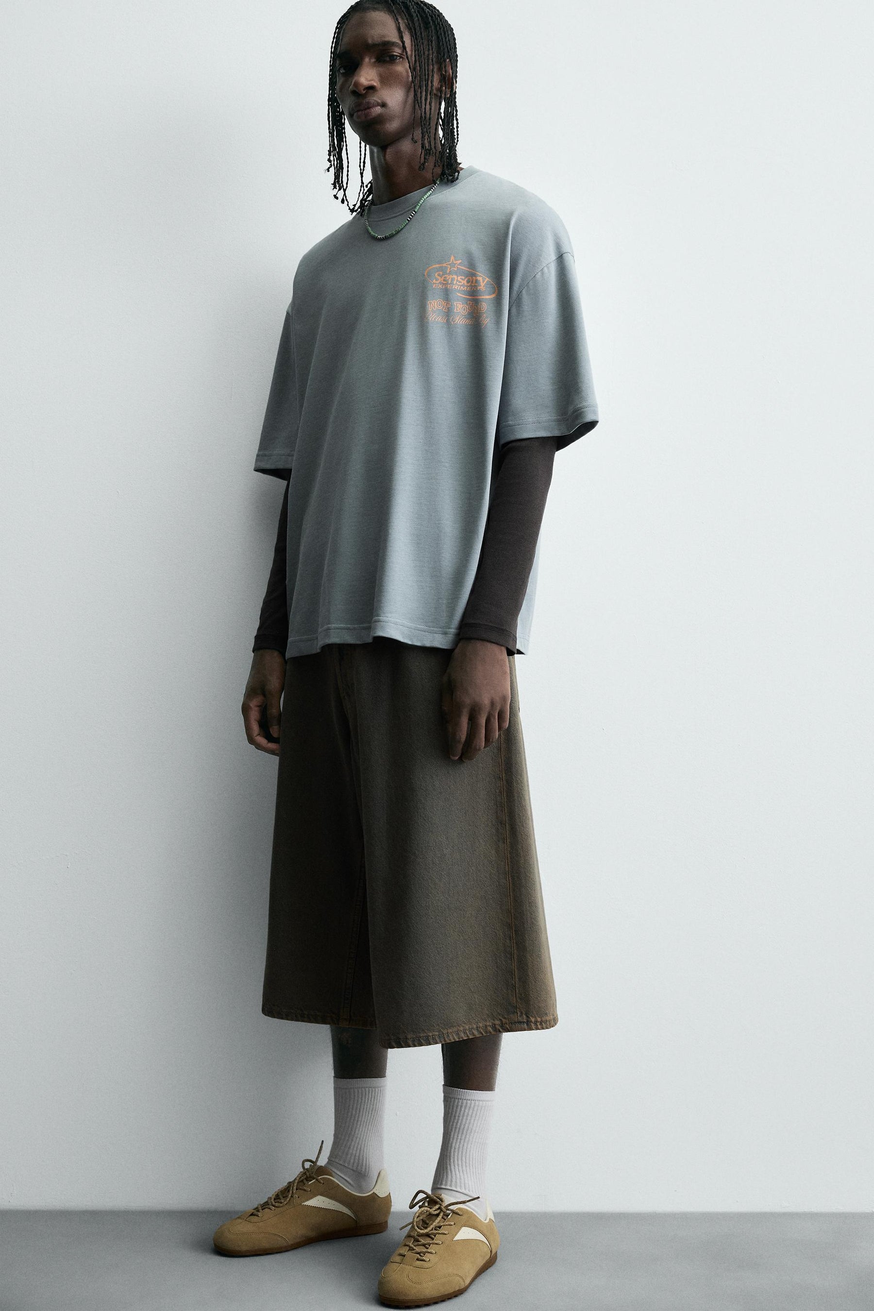 WASHED PRINT T-SHIRT - Image 5