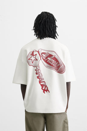 CONTRAST PRINT SWEATSHIRT - Image 3