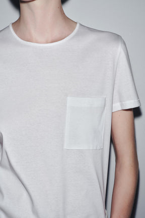 Mercerised cotton shirt