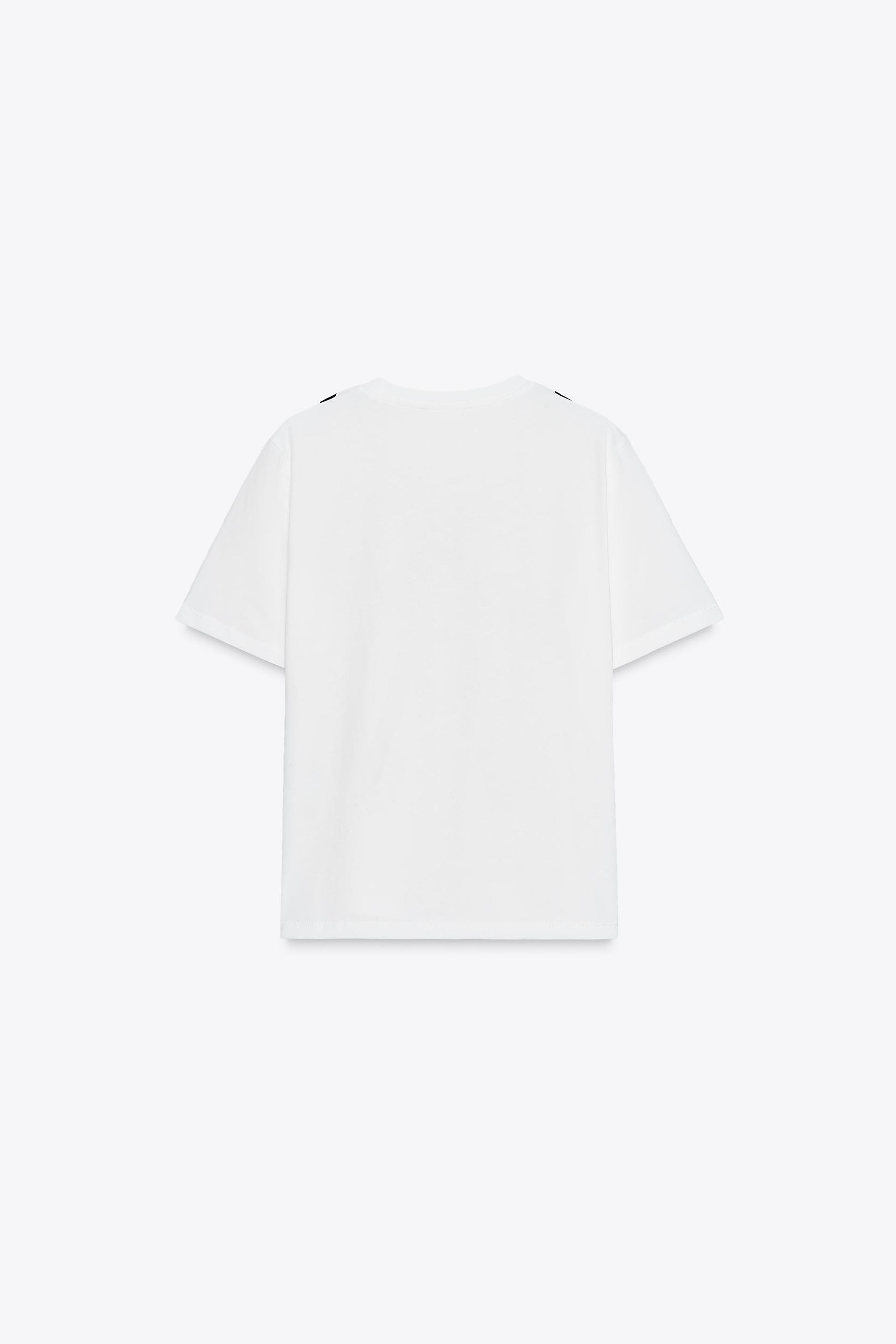 Contrast Bow T-Shirt