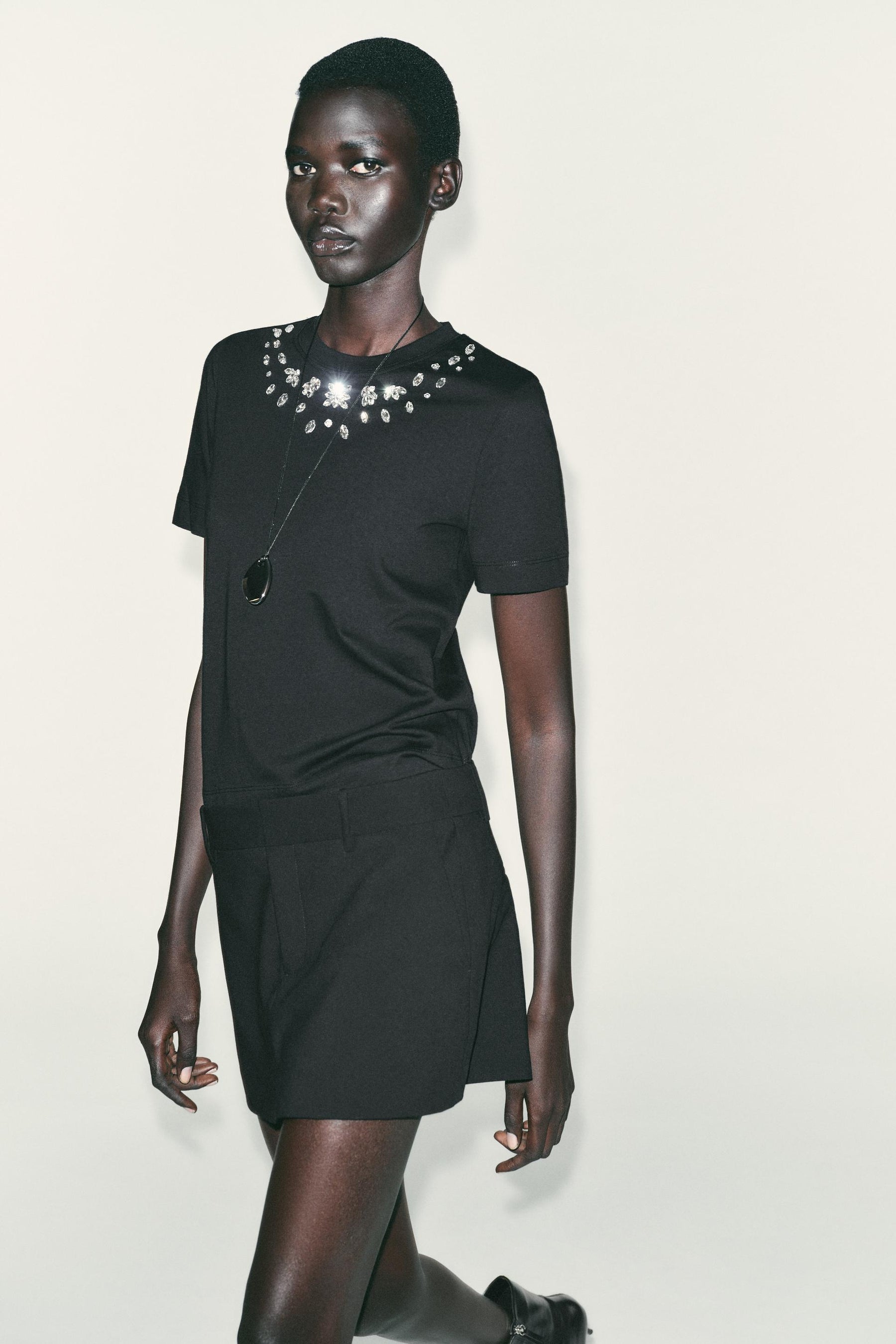 Jewel Embellished T-Shirt