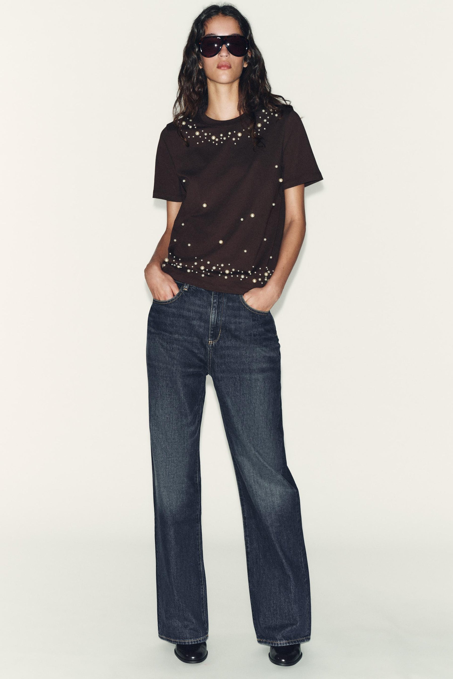Faux Pearl T-Shirt