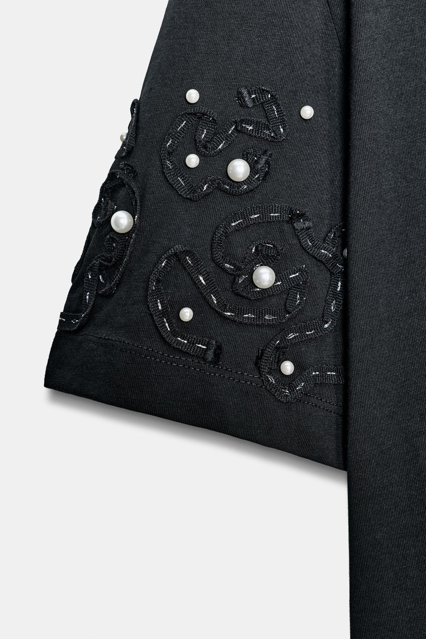 EMBROIDERED BEADED SHIRT