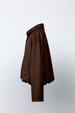 FAUX SUEDE BOMBER JACKET - Image 2