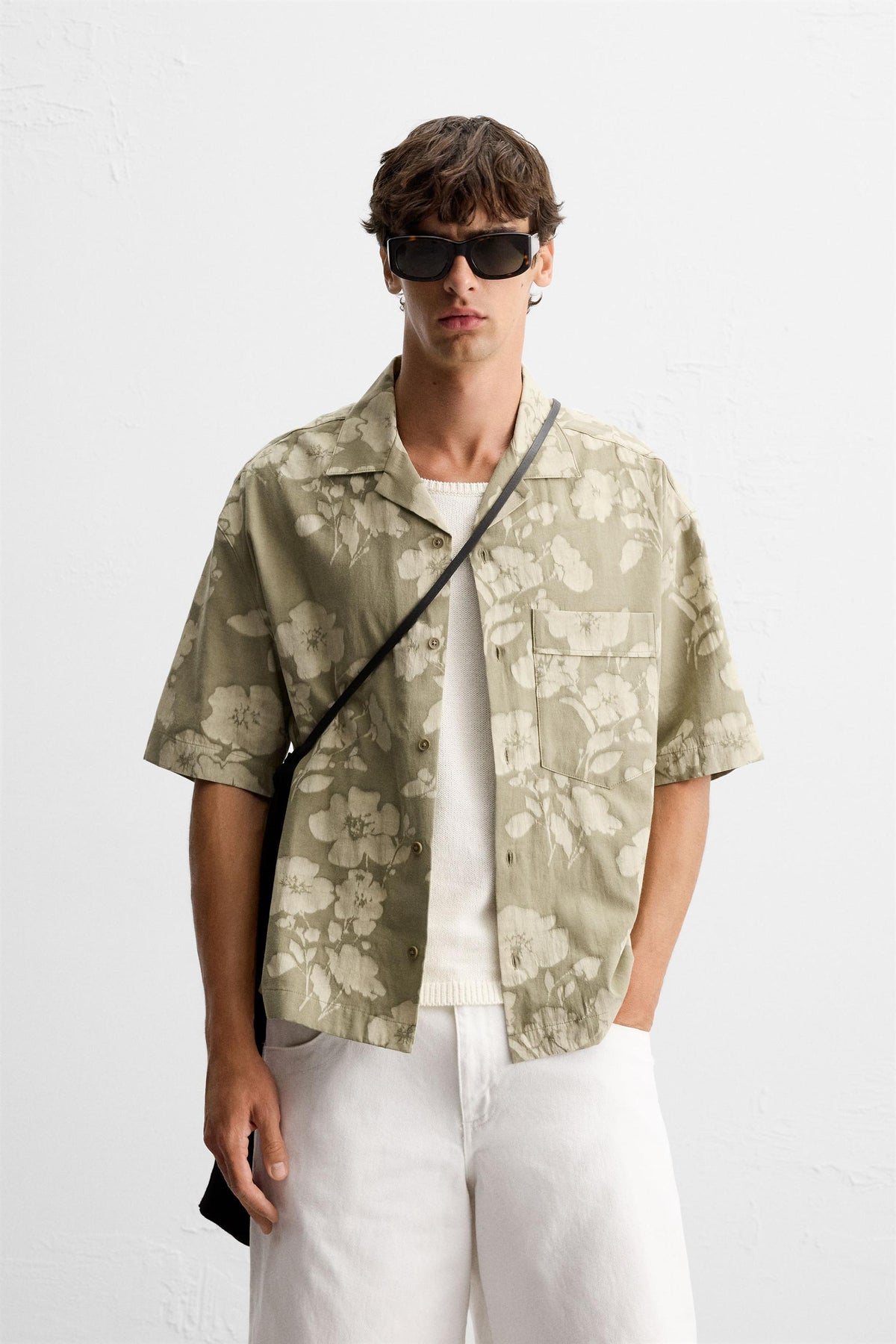 FLORAL JACQUARD SHIRT - Image 2