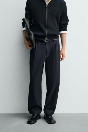 PLEATED RELAXED FIT TROUSERS - Image 2