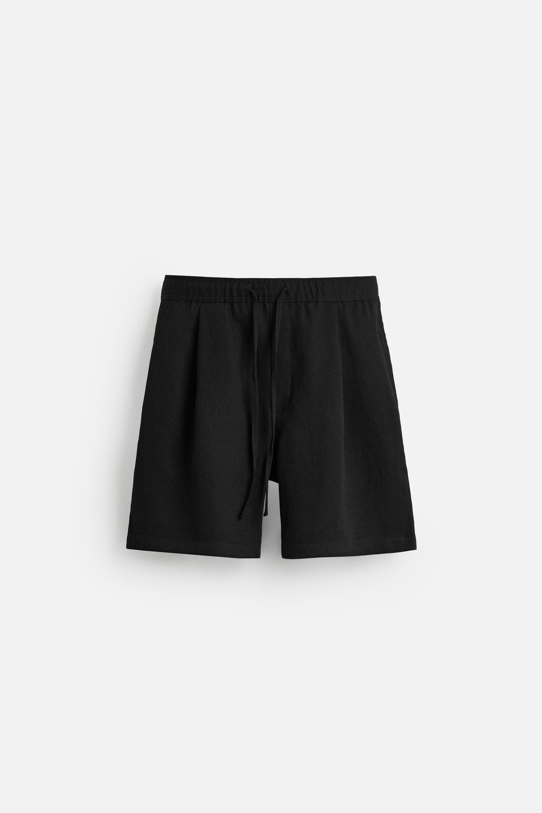 PLEATED FLOWING BERMUDA SHORTS - Image 7