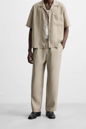 LYOCELL BLEND TROUSERS - Image 2