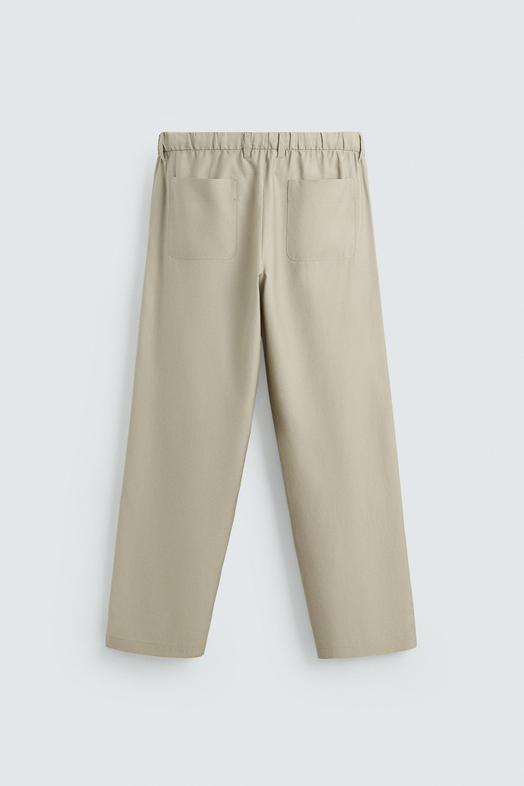 LYOCELL BLEND TROUSERS - Image 8