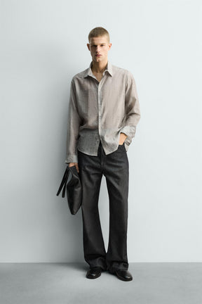 FLOWING JACQUARD SHIRT - Image 1