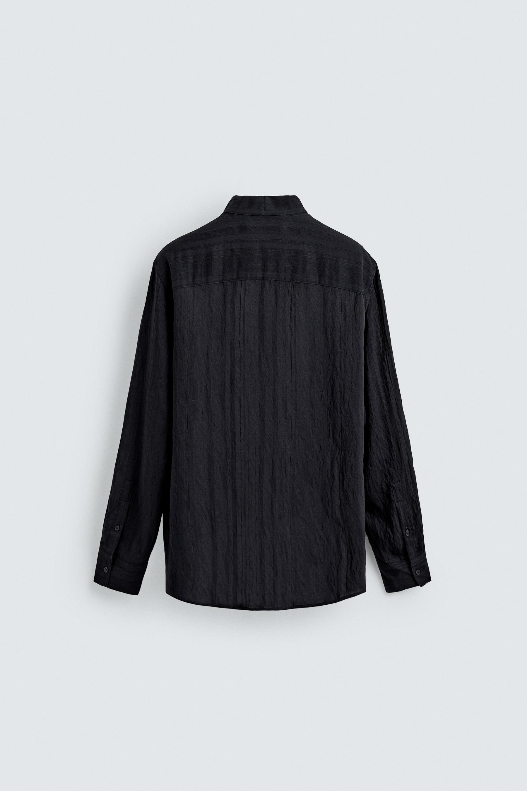 FLOWING SHIRT WITH TIED DETAIL - Image 7