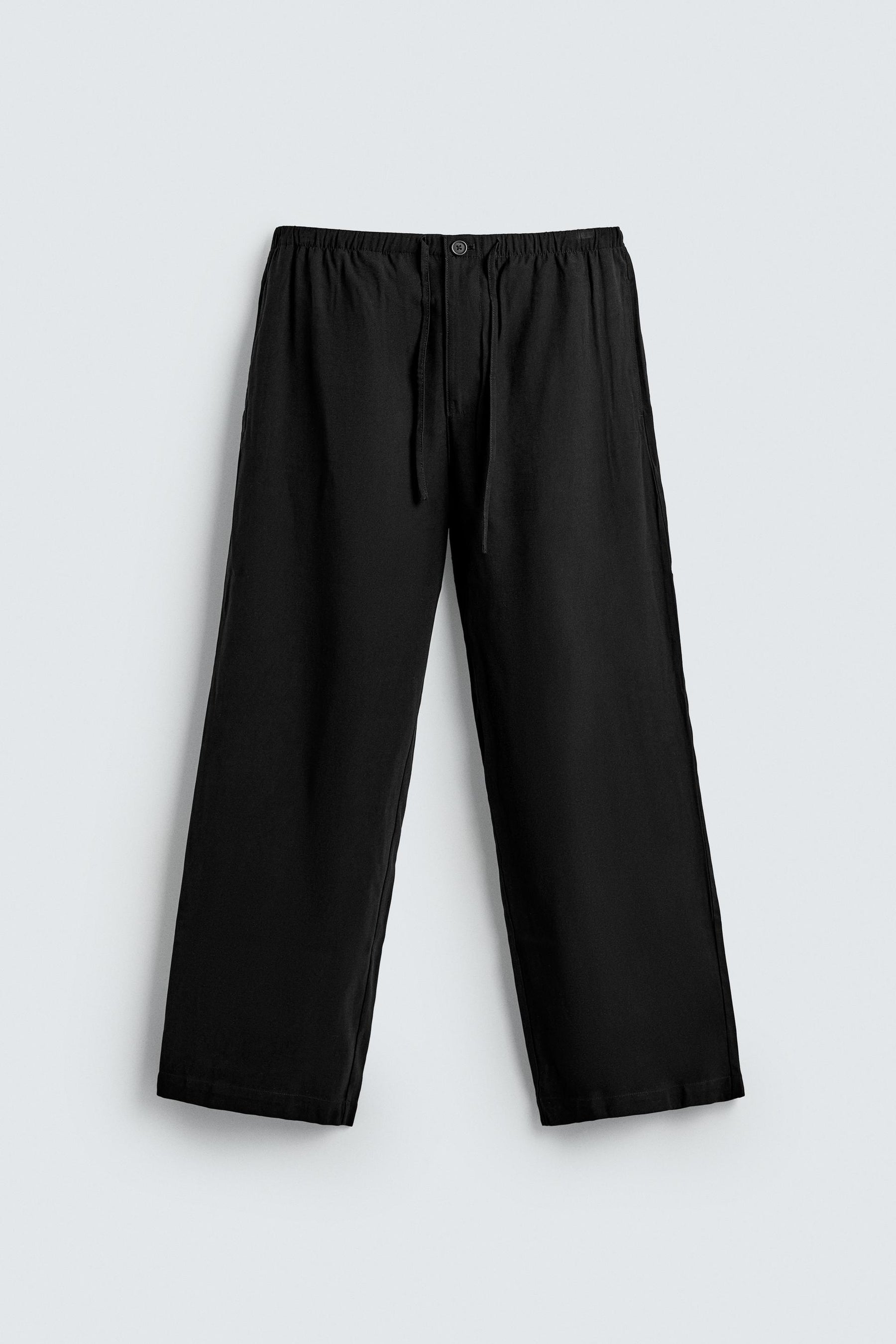 RELAXED FIT FLOWING TROUSERS - Image 7
