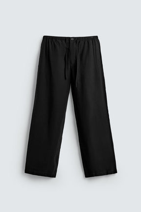 RELAXED FIT FLOWING TROUSERS - Image 7
