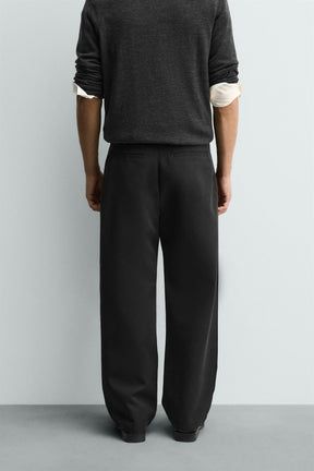 Balloon Pleated Trousers