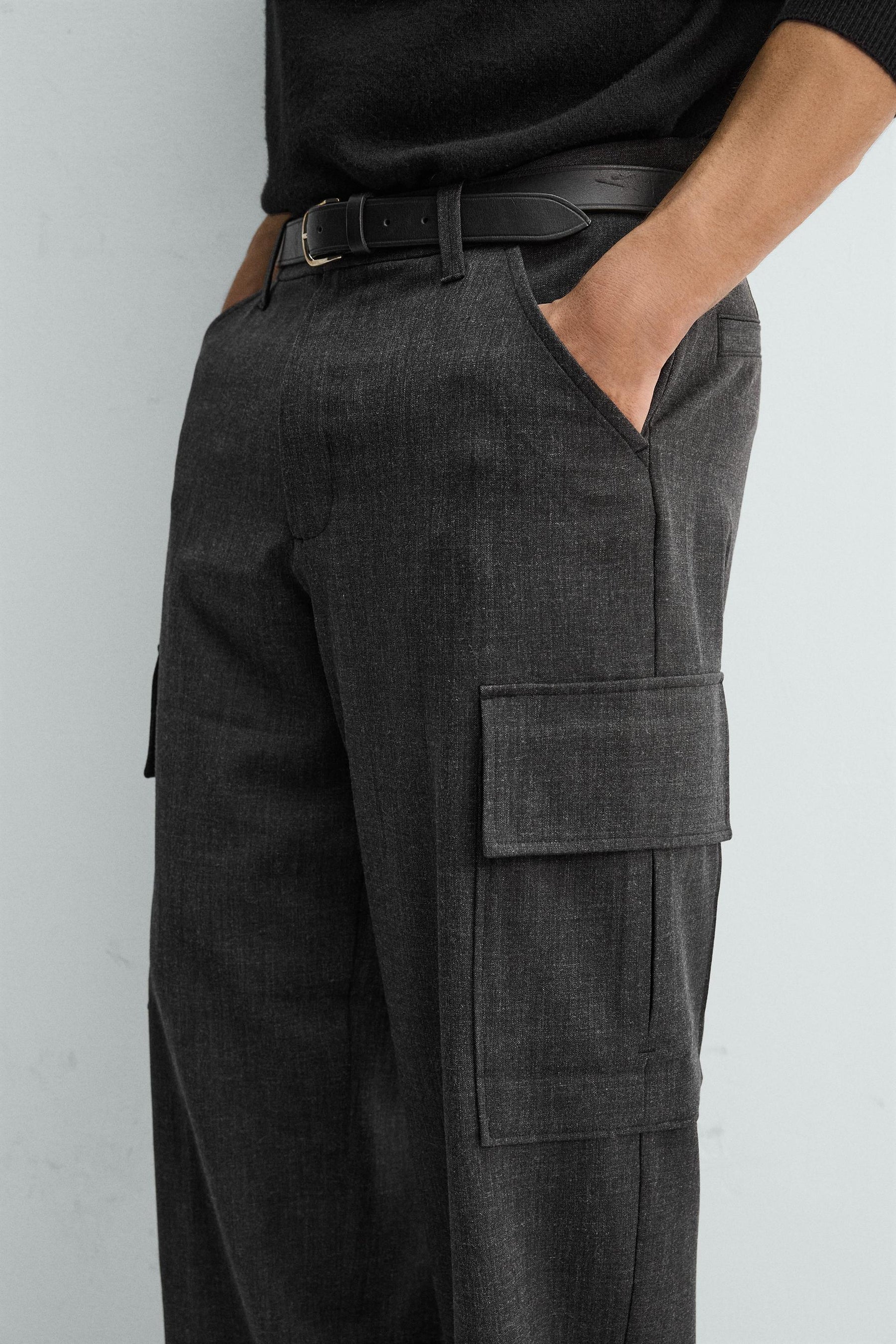 Straight Fit Cargo Pants