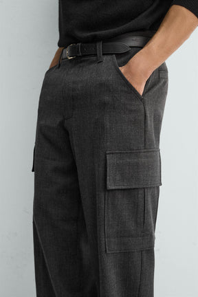 Straight Fit Cargo Pants