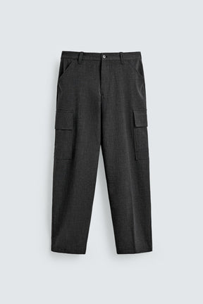 Straight Fit Cargo Pants