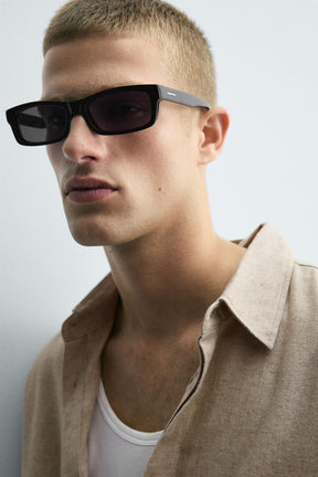 LINEN/VISCOSE TIE SHIRT - Image 7