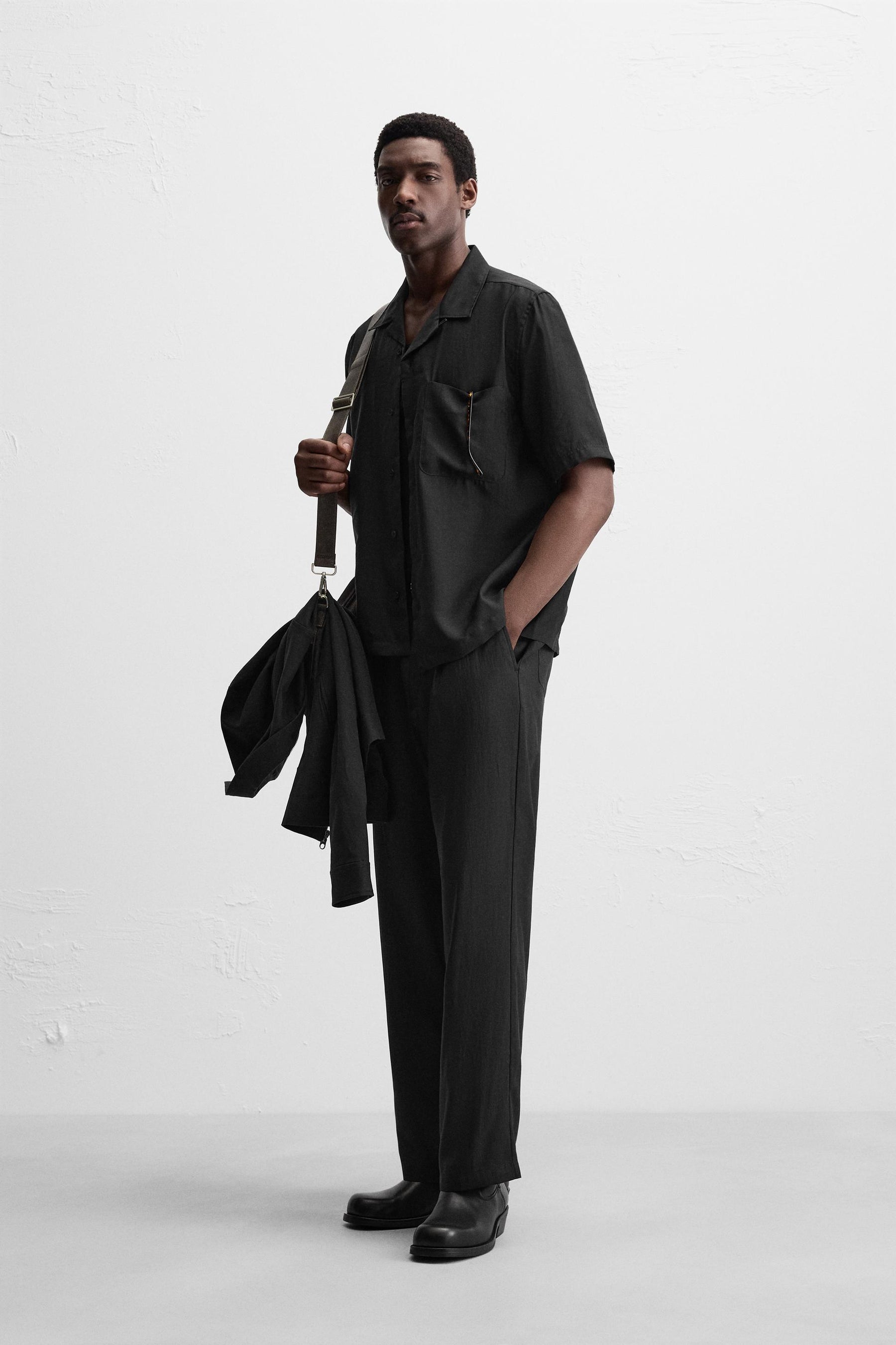 LYOCELL BLEND SHIRT - Image 4