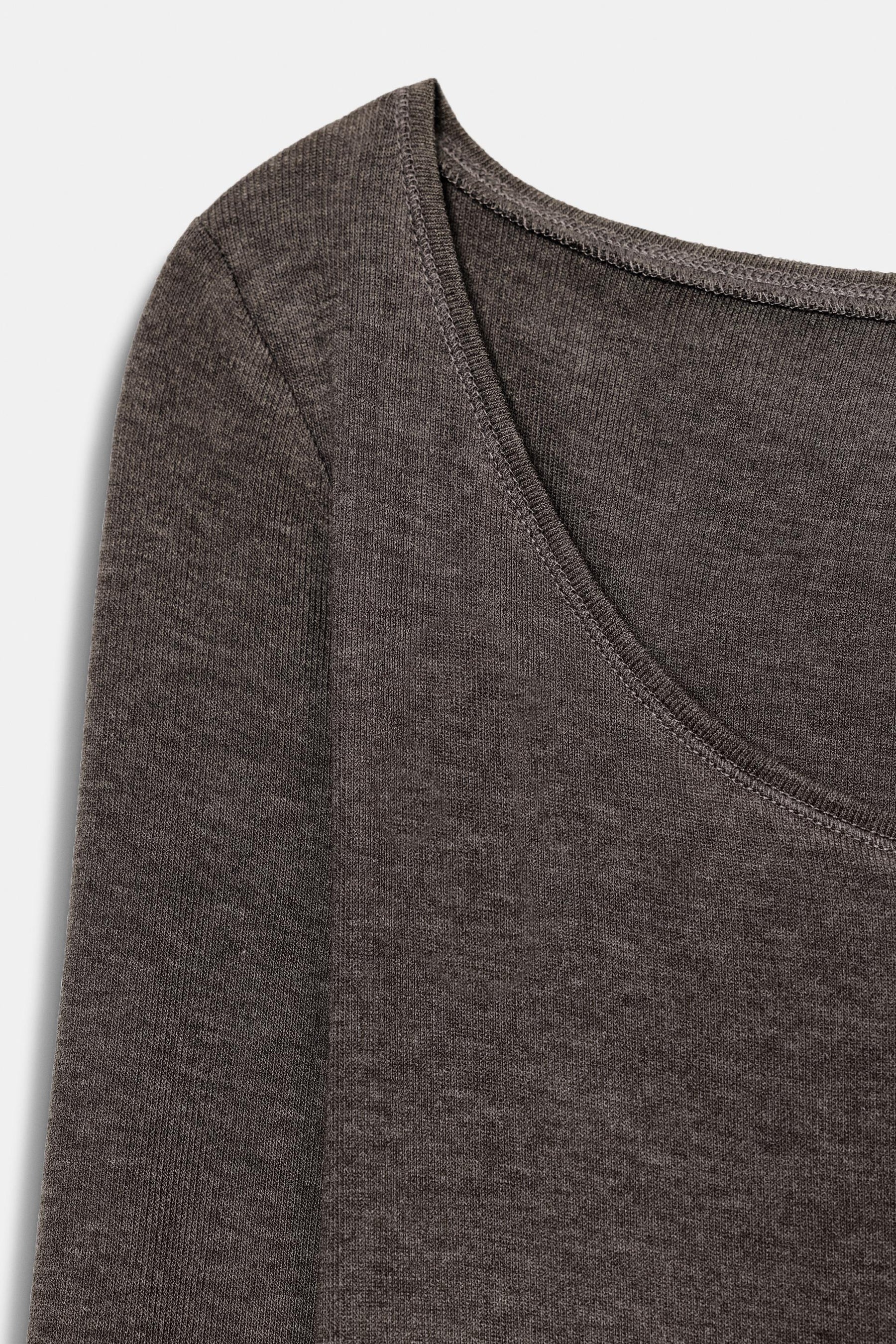 LONG SLEEVE DRESS - Image 7