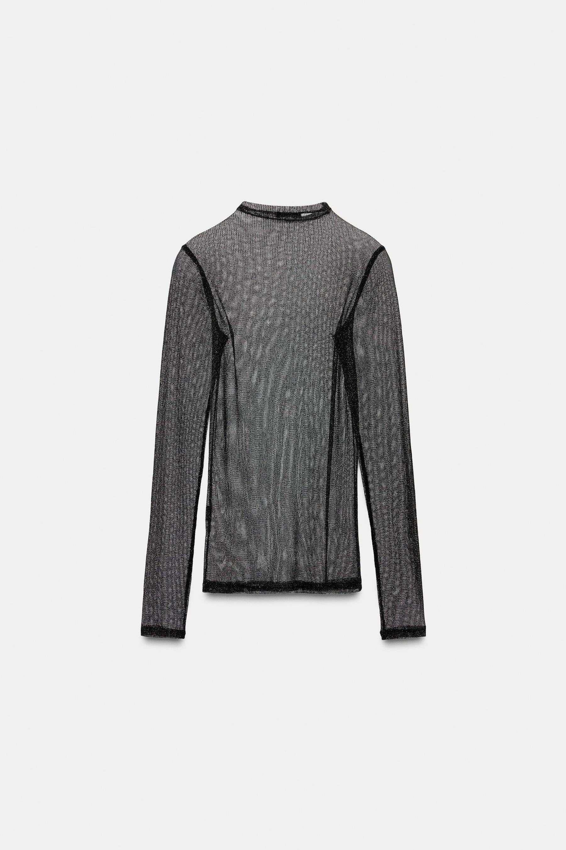 METALLIC THREAD SHIRT