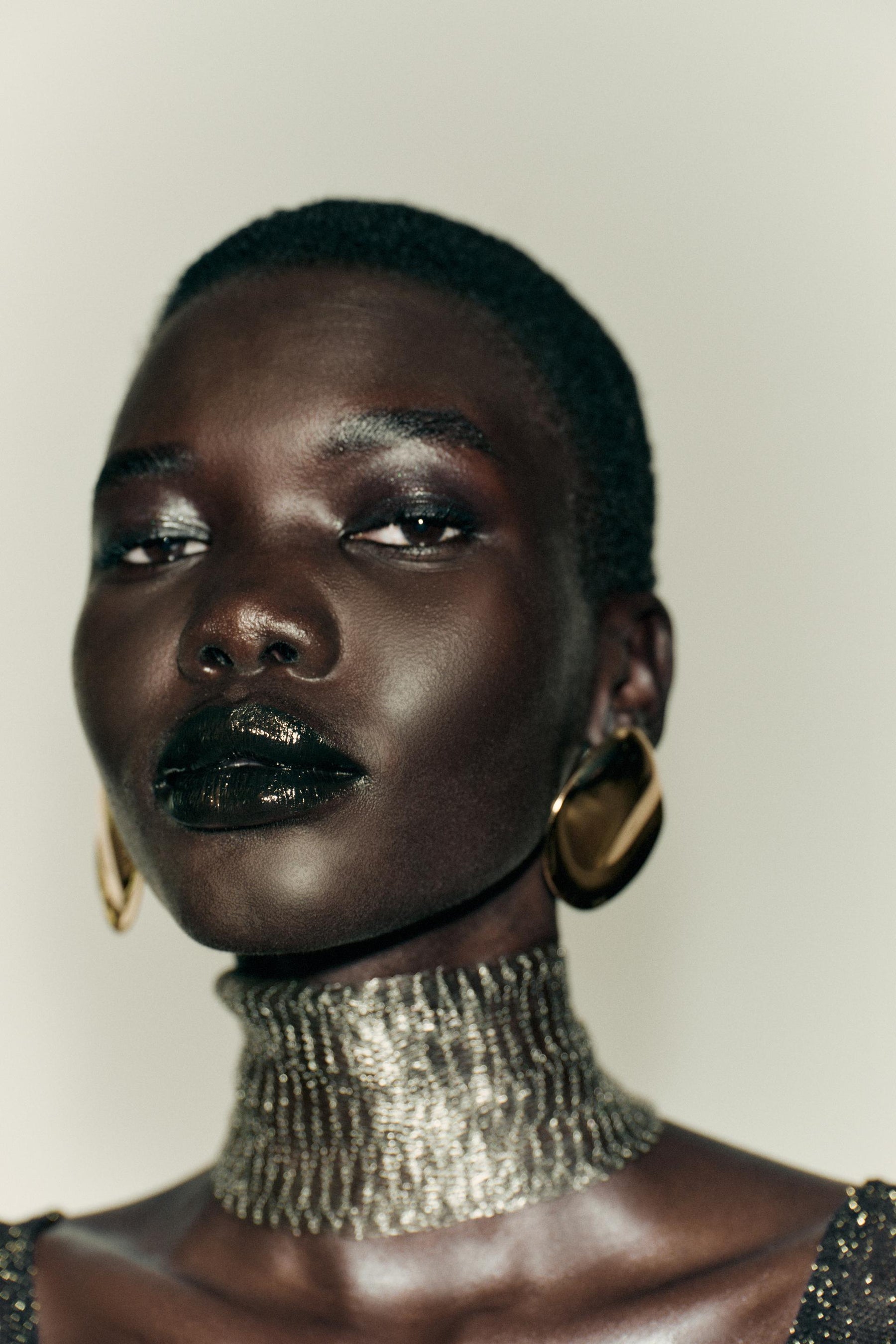 METALLIC THREAD SHIRT