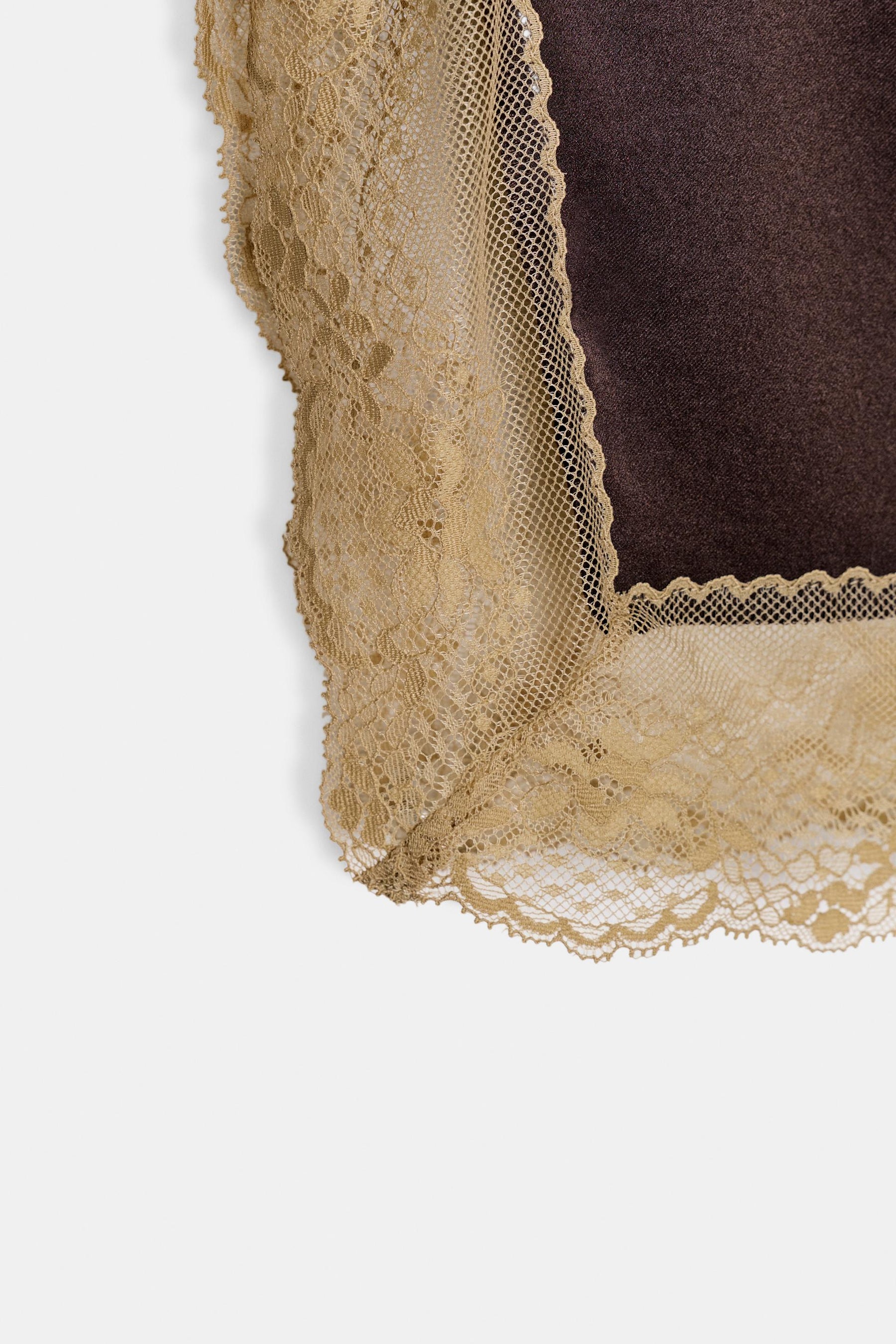 LACE MIDI SKIRT