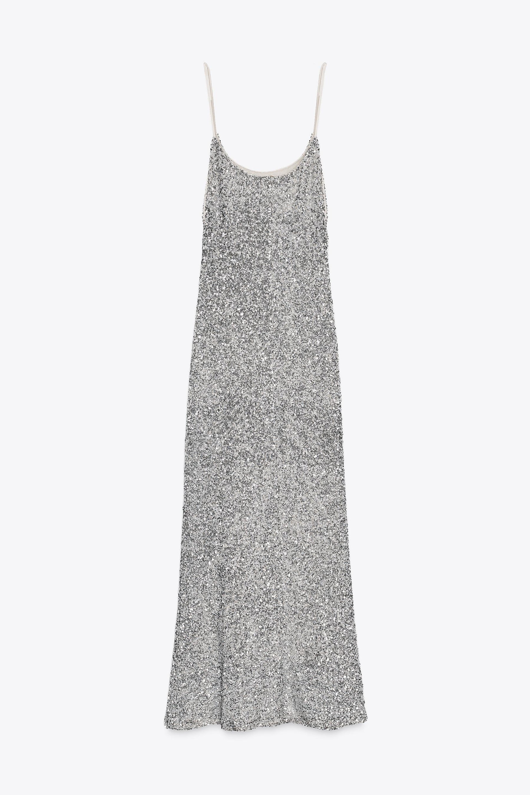 SEQUINNED CAMISOLE DRESS - Image 6