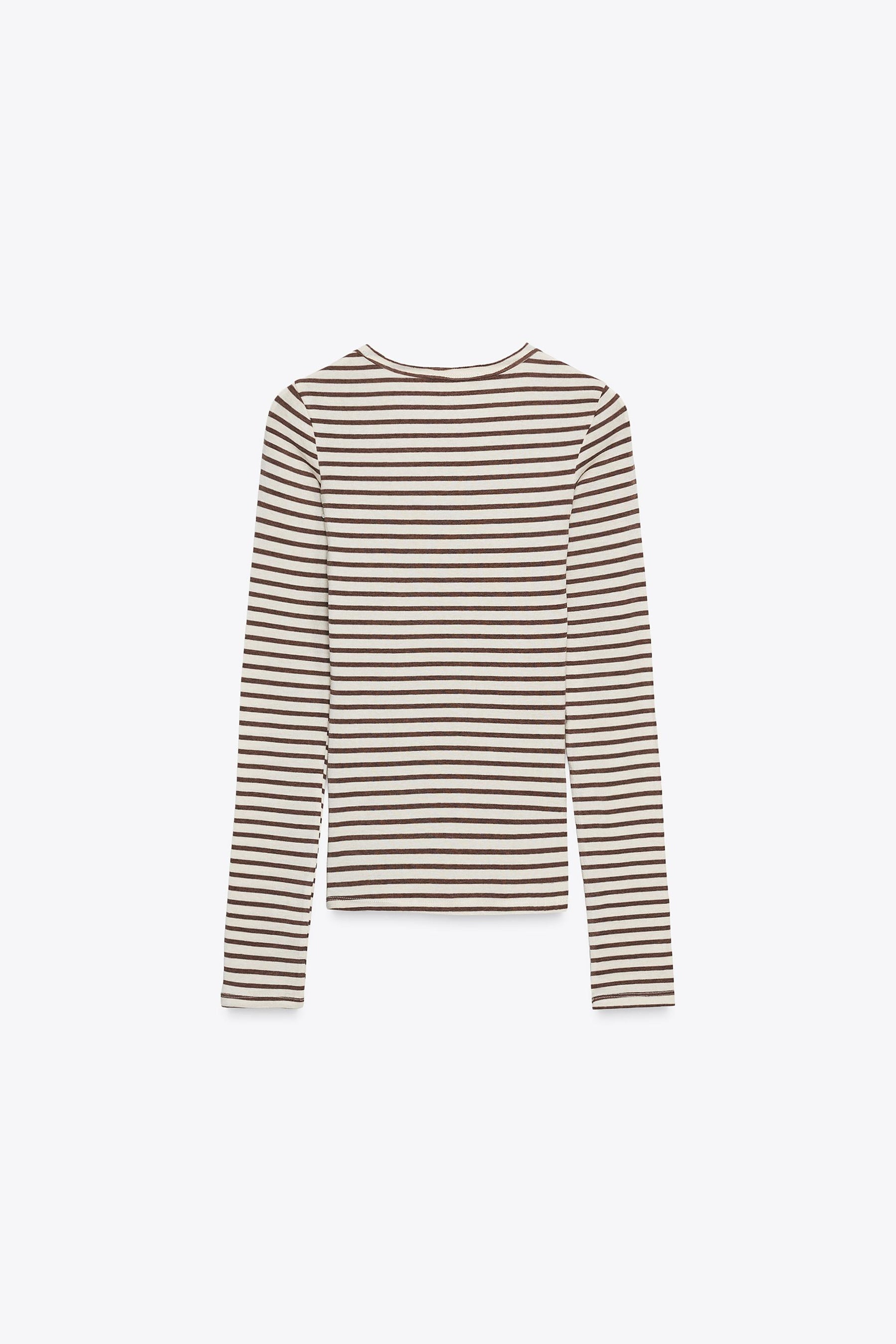 STRIPED LONG-SLEEVE SHIRT